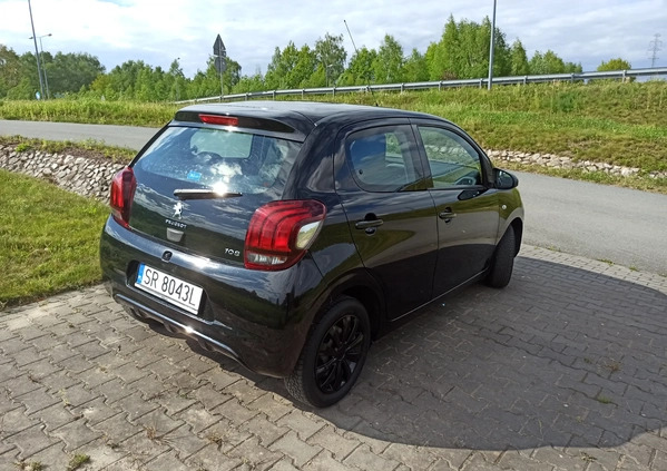 Peugeot 108 cena 22500 przebieg: 85000, rok produkcji 2014 z Rybnik małe 79